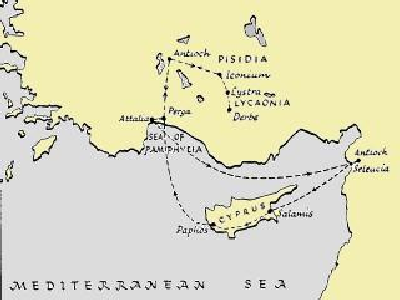 Missionary Map